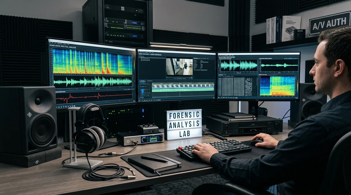 Autenticación y análisis forense de audio y video en Zainder